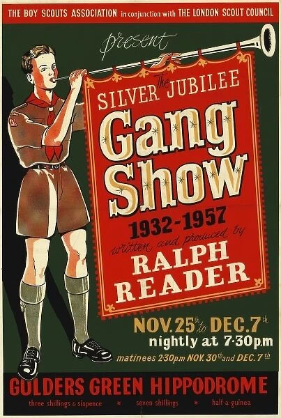 1956 Gang Show poster