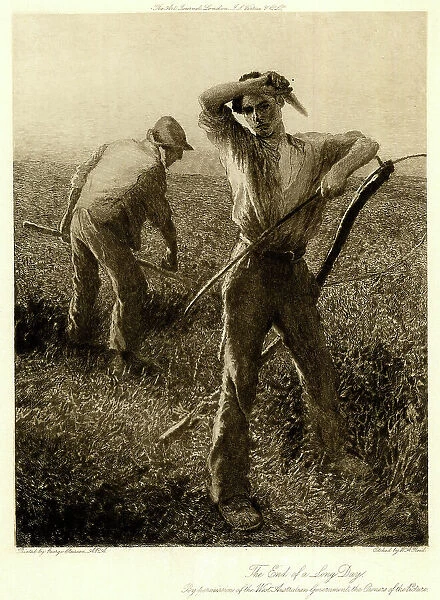 Agricultural labourers, The End of a Long Day