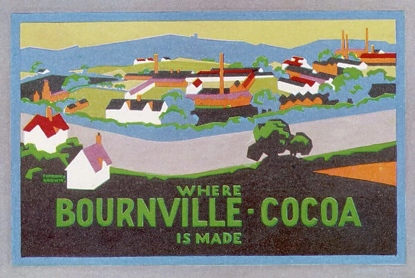Bournville Cocoa Poster