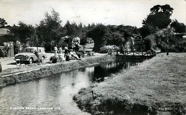 Caravan Site, Oulton Broad, Suffolk