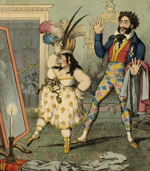Caroline & Bergami  /  1819