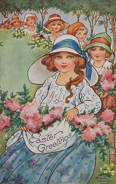 Easter Greetings by Florence Hardy
