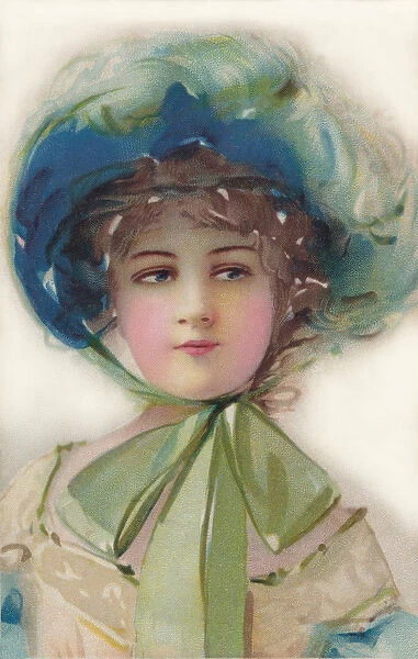 Elegant lady in a hat