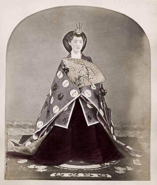 Empress Shoken, wife of the Meiji Empreor, Japan