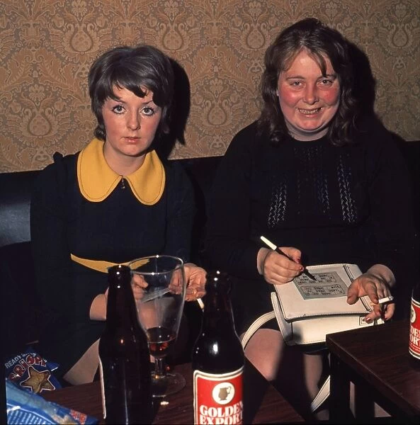 Eyes Down. British Legion Club, Norton on Tees 1970s