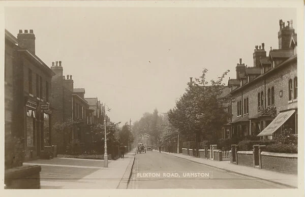 Flixton Road, Urmston, Trafford, Manchester, Lancashire, England. Date: 1920s