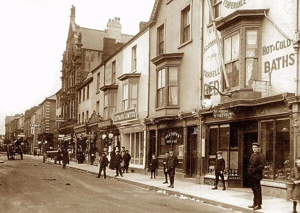 Green Street, Neath, early 1900s
