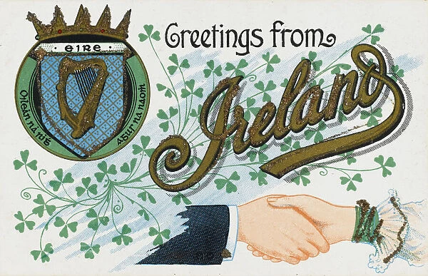 Greeting from Ireland - postcard