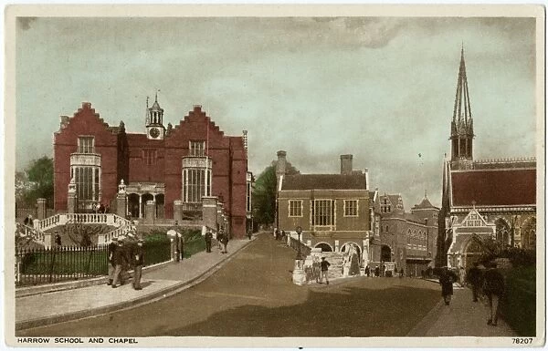 Harrow School and Chapel, Harrow, Middlesex