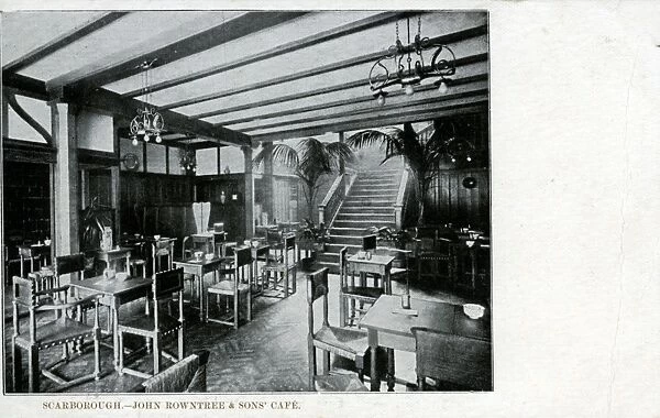John Rowntree & Sons Cafe Interior, Scarborough, Yorkshire