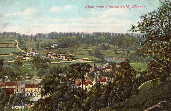 Kinver, Staffordshire - view from Church Cliff