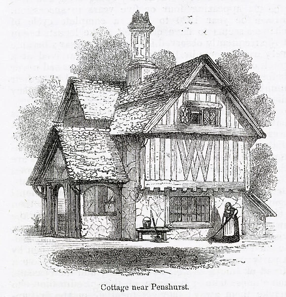 Labourers cottage near Penshurst, Tonbridge, Kent