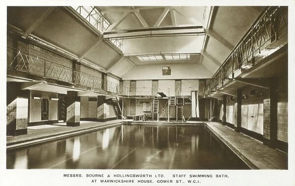 London - Staff Swimming Bath