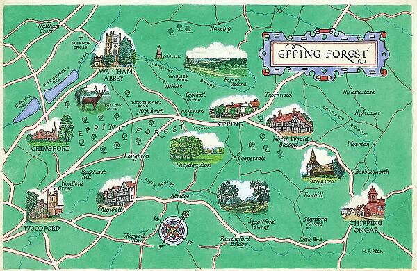 Map - Epping Forest
