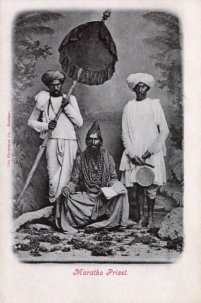 A Maratha Priest, India