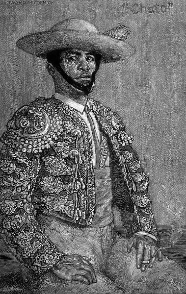 Mexican bullfighter, the picador