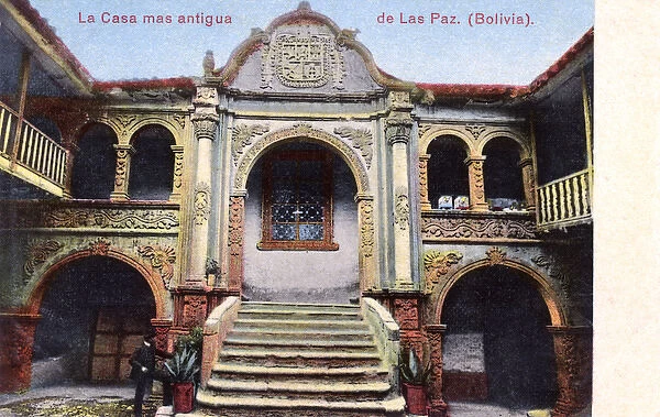 Oldest house in La Paz, Bolivia, South America