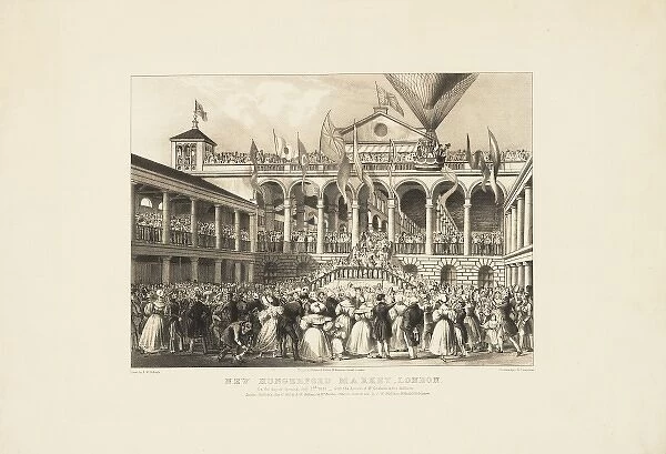 Opening of New Hungerford Market, London