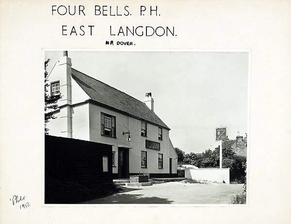 Photograph of Four Bells PH, East Langdon, Kent