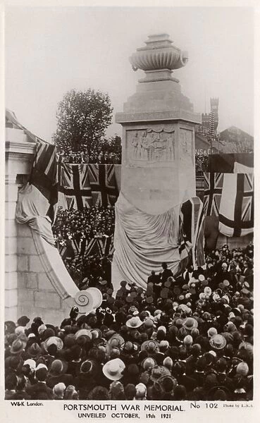 Portsmouth War Memorial unveiled