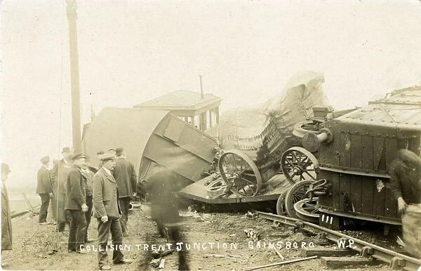 Railway Collision, Trent Junction, Gainsborough, England