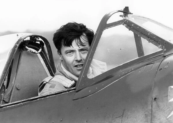Raynham Ray George Hanna AFC (1928-2005) in the cockpit