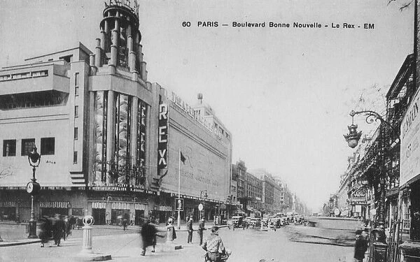 The Rex cinema in Paris built in 1931 by Jacques Haik