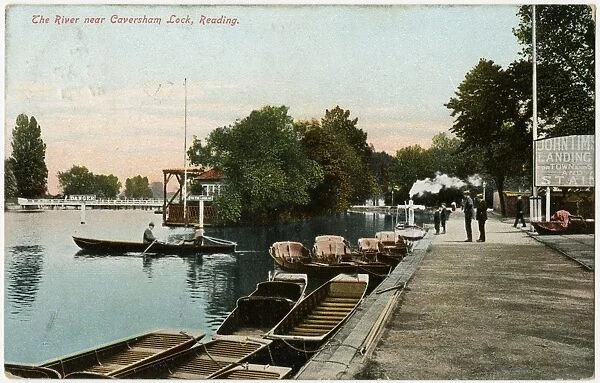 The River Thames near Caversham Lock, Reading