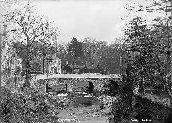 Rostrevor - a view of the stone arched bridge over the river near the Fairy Glen