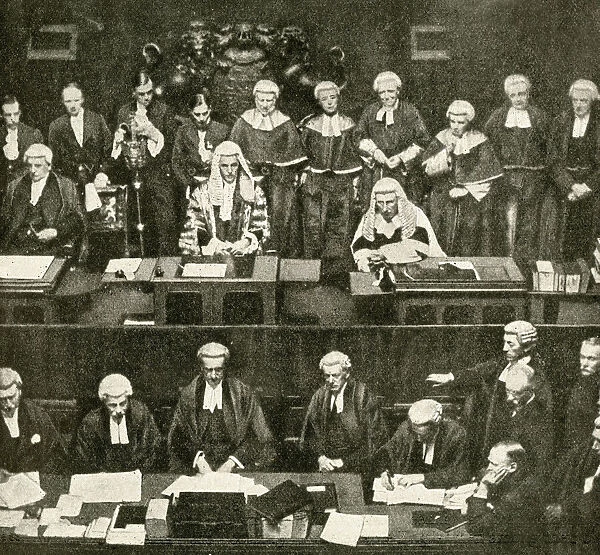 Swearing-in ceremony of a Lord Chief Justice, London