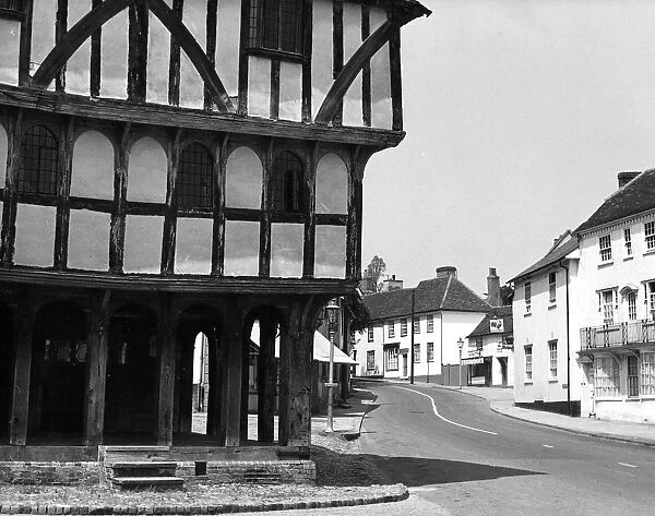 Thaxted, Essex showing the old Yarn Market