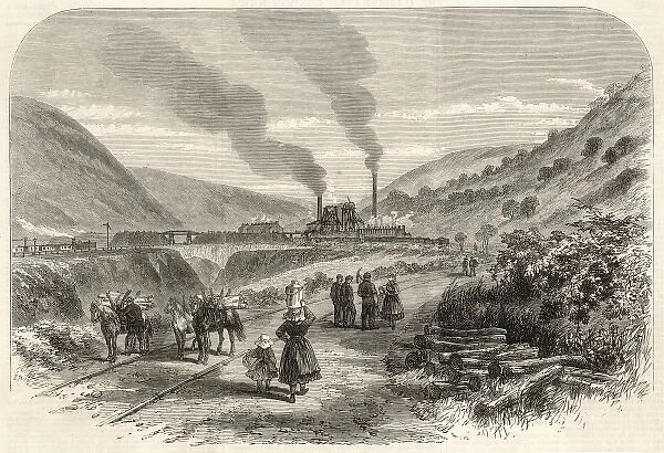 Tredegar Mine  /  1865