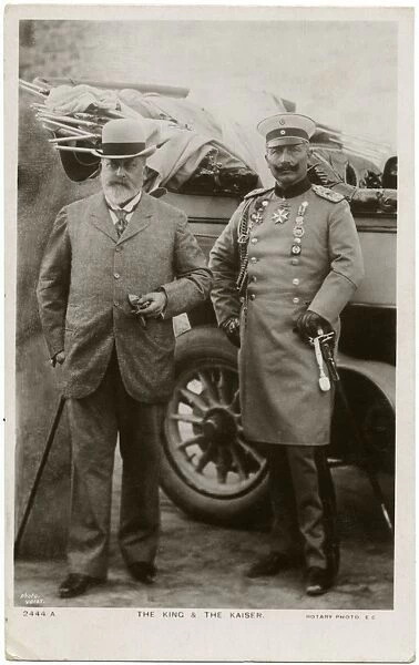 Uncle and Nephew - King Edward VII and Kaiser Wilhelm II