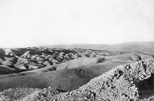 View of the Judaean Desert, Holy Land