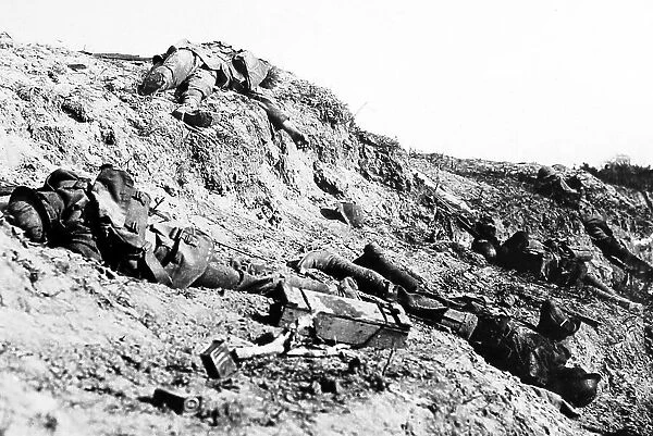 Vimy Ridge, 18th April 1917, during the First World War