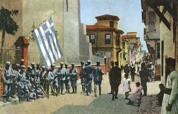 WW1 - Thessaloniki, Greece - First Day of Martial Law