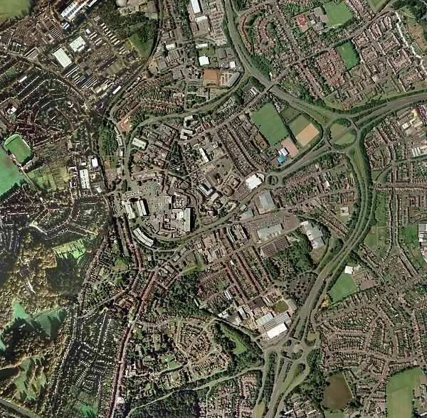 Redditch, UK, aerial image
