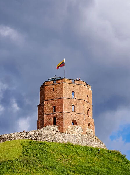 Gediminas Tower, Castle Hill, Vilnius, Lithuania, Europe