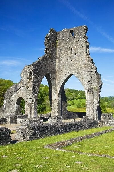 Talley Abbey, near Llandeilo, Carmarthenshire, Wales, United Kingdom, Europe