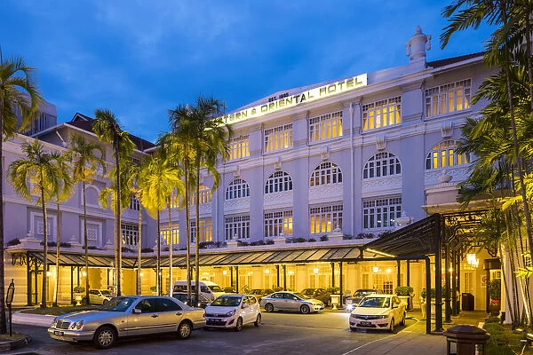 Eastern & Oriental (E&O) hotel, George Town, Penang Island, Malaysia