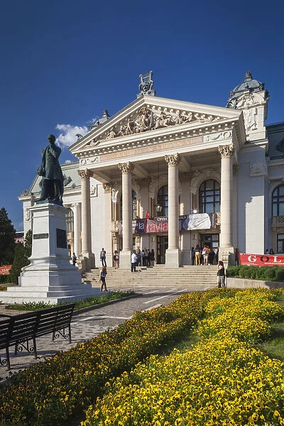 Romania, Moldovia Region, Iasi, Vasile Alecsandri National Theater, exterior