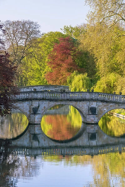 UK, England, Cambridgeshire, Cambridge, The Backs, Clare College, Clare Bridge