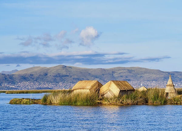 Uros Floating Island, Lake Titicaca, Puno Region, Peru