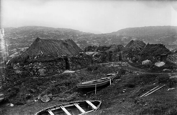 View of Kentangaval township, Barra. Date: 1895