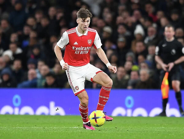 Arsenal's Kieran Tierney Faces Off Against Tottenham Hotspur in Intense Premier League Clash, 2022-23