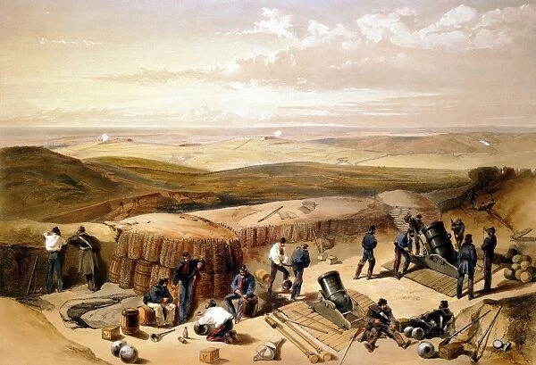 Crimean (Russo-Turkish) War 1853-1856 The New Works at the Siege of Sebastapol