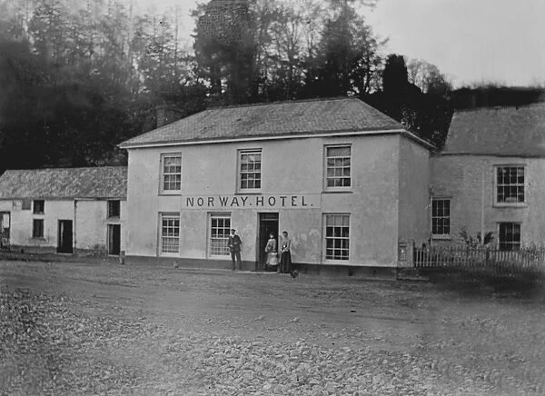 Norway Inn, Perranarworthal, Cornwall. Early 1900s
