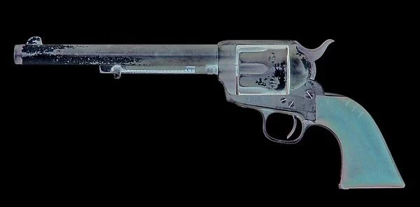 44-40 Model 1873 six-shot single-action Army revolver, by Colt, Hartford