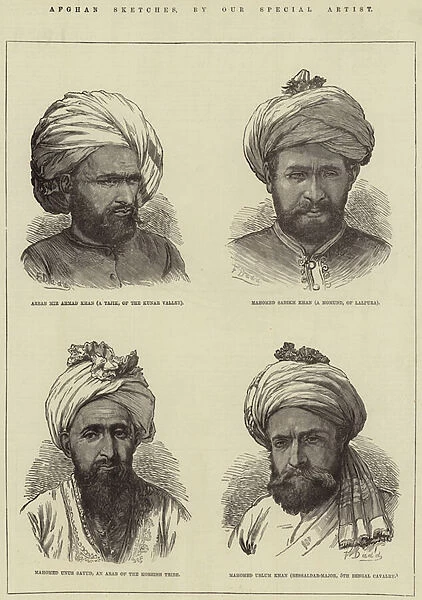 Afghan Sketches (engraving)