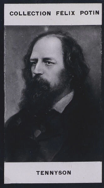 Alfred Tennyson, baron d Altworth (1809-1892) (b  /  w photo)